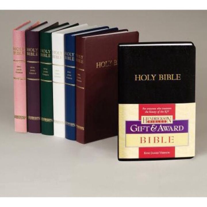 Gift & Award Bible-kjv - Hendrickson Publishers