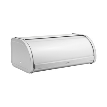 Cutie pentru paine Brabantia Roll Top, inox gri metalizat Cutie pentru paine Brabantia Roll Top, inox gri metalizat
