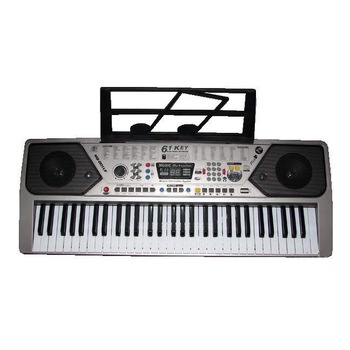 Orga Electronica cu 61 de Clape, Microfon, 100 Ritmuri Tonuri si Suport Partitura MQ-001 UF Orga Electronica cu 61 de Clape, Microfon, 100 Ritmuri Tonuri si Suport Partitura MQ-001 UF