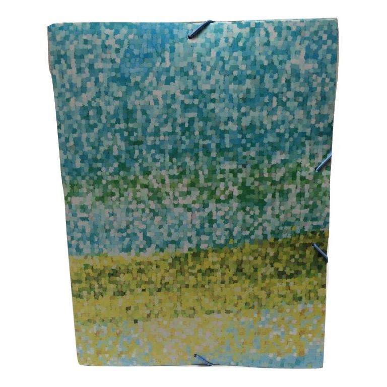 Mapa plic cu elastic, Viquel