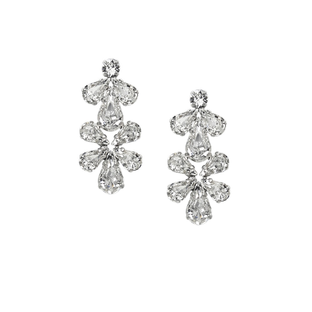 Cercei Nikita cu cristale Swarovski