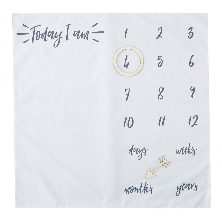 Mérföldkő babatakaró hónapokkal