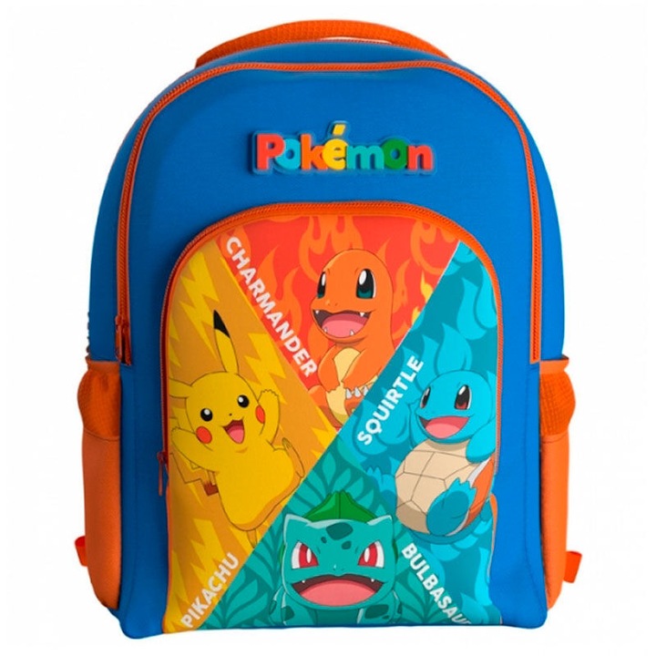 Rucsac Pokemon Starters 43cm adaptabil