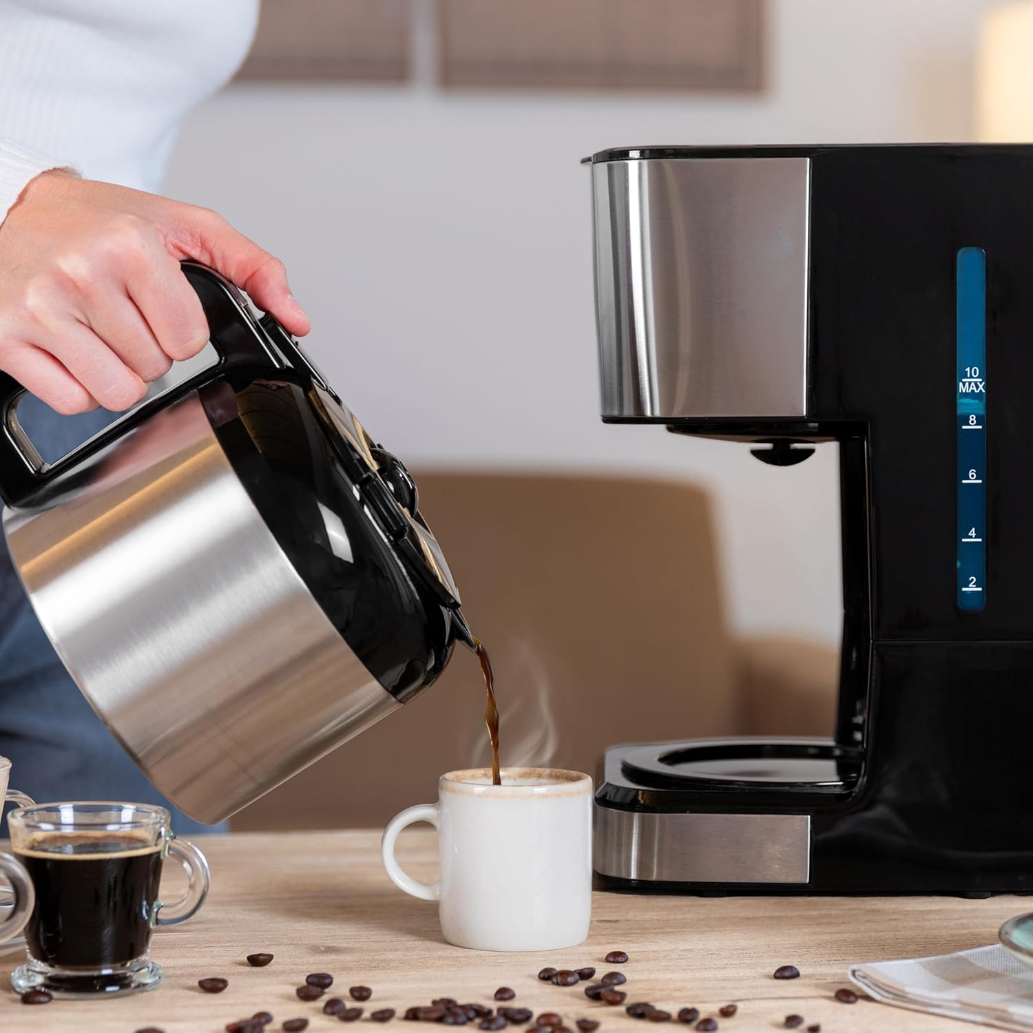 Cafetiera Cecotec 0024 Coffee 66 Drop & Thermo Time