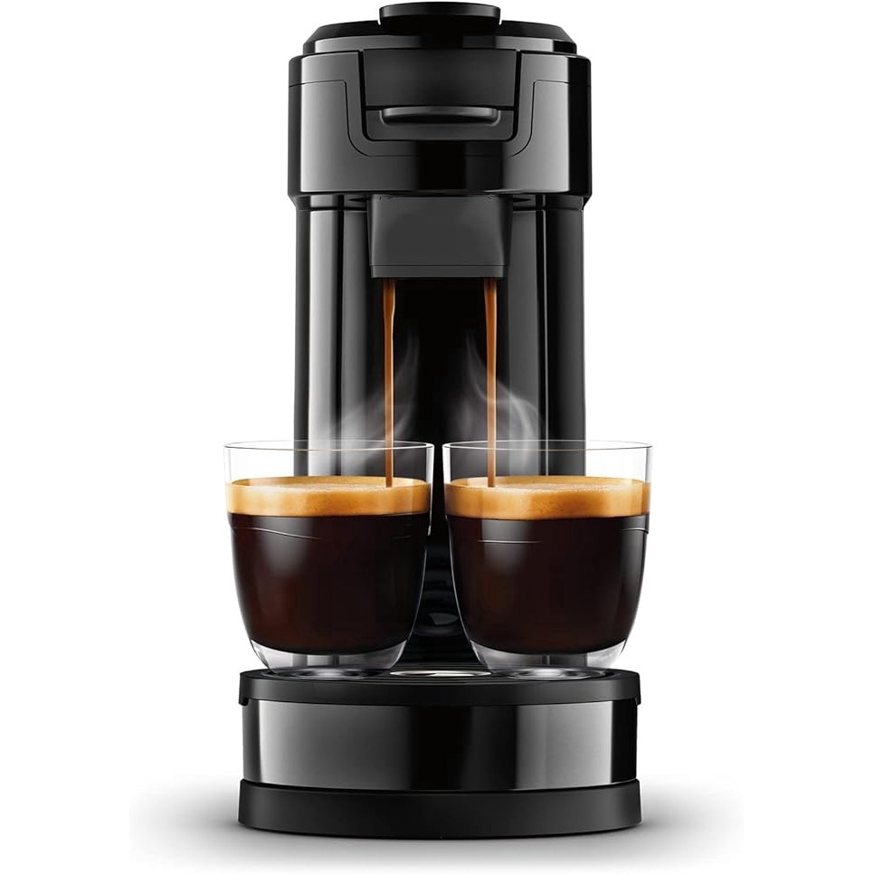 Cafetiera Philips HD6592/64 cu paduri si filtru, tehnologie 2-in-1
