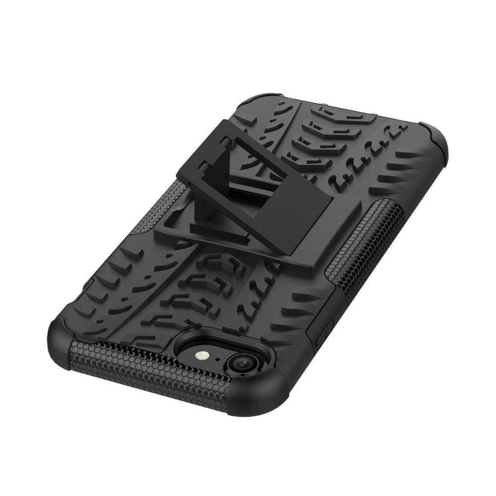 Husa protectie pentru Samsung A51 Defender Model 3 cu Suport, Negru