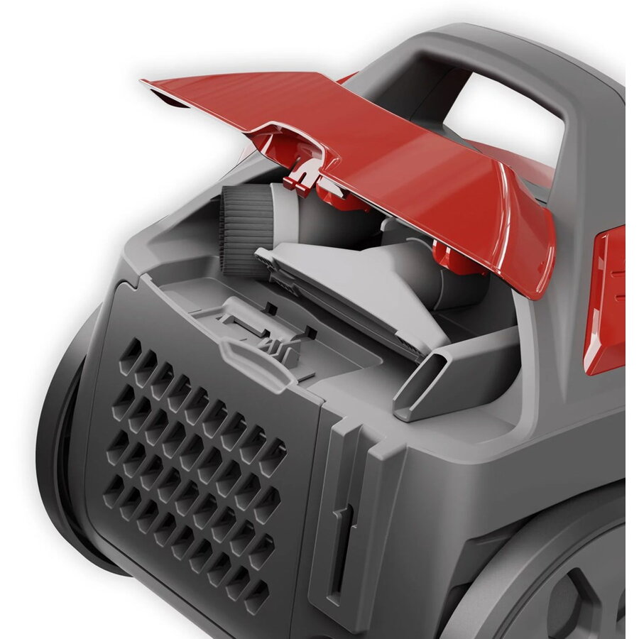 Aspirator, Smapp 608.2, 900W, HEPA 13, rosu, 5kg