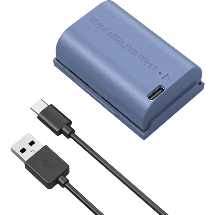 Acumulator reîncărcabil pentru cameră SmallRig LP-E6NH, 2400mAh, USB-C, 1 set