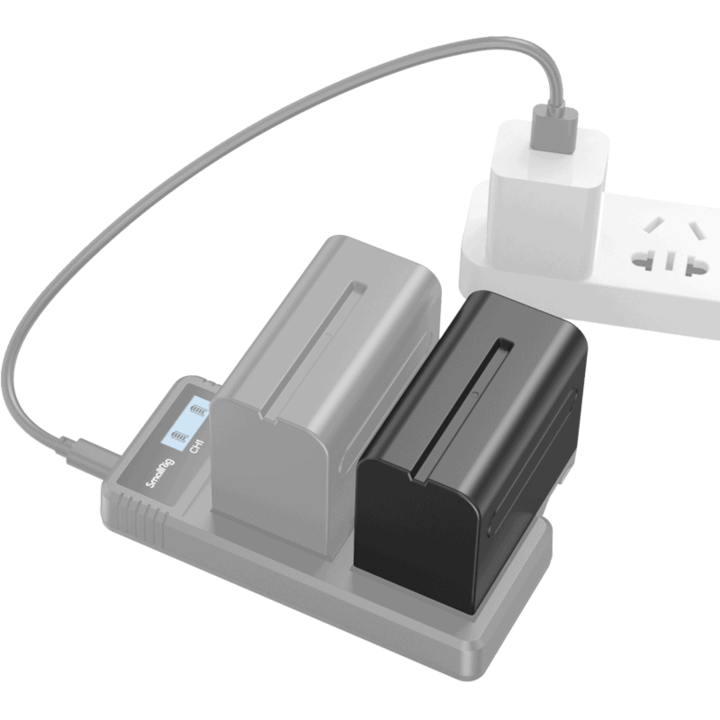 Acumulator pentru cameră foto Smallrig NP-F970, 7800mAh, 7.2V, culoare neagră