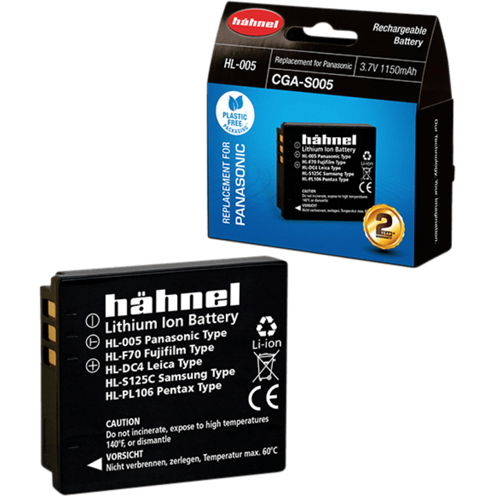 Acumulator Hahnel HL-005, compatibil Panasonic, 3.6V, 1200mAh