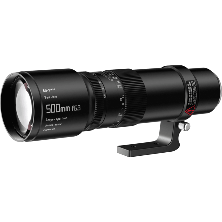 TTArtisan 500mm F6.3 Fekete manuális Tele objektív Canon EF-hez