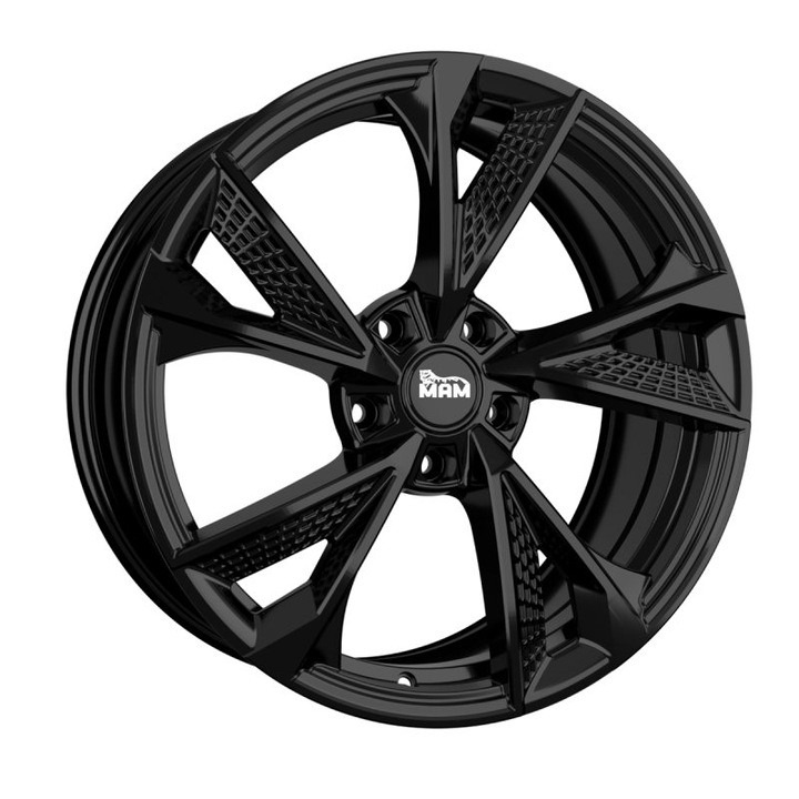 Janta aliaj Mam felgen RS6 Gloss black 8.5x19 5x108 et45