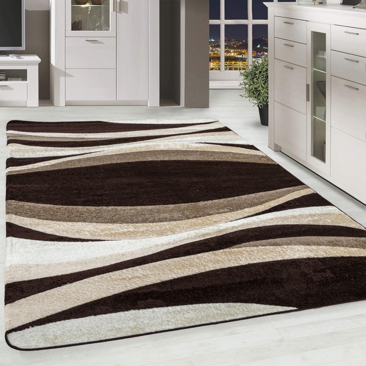 Modern szőnyeg Scarlett 4784 (Brown) 40x70cm Barna
