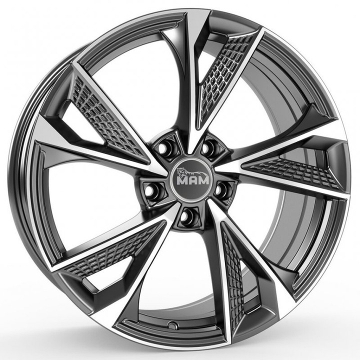 Janta aliaj Mam felgen RS6 PALADIUM FRONT POLISH 8.5x19 5x108 et45