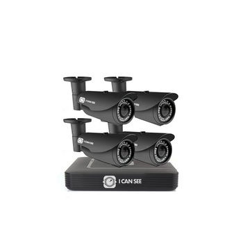 Kit supraveghere ICANSEE ICS-KU210-4MV, cu 4 camere de exterior, Full HD, DVR 4 canale Full HD, 1 canal audio Kit supraveghere ICANSEE ICS-KU210-4MV, cu 4 camere de exterior, Full HD, DVR 4 canale Full HD, 1 canal audio