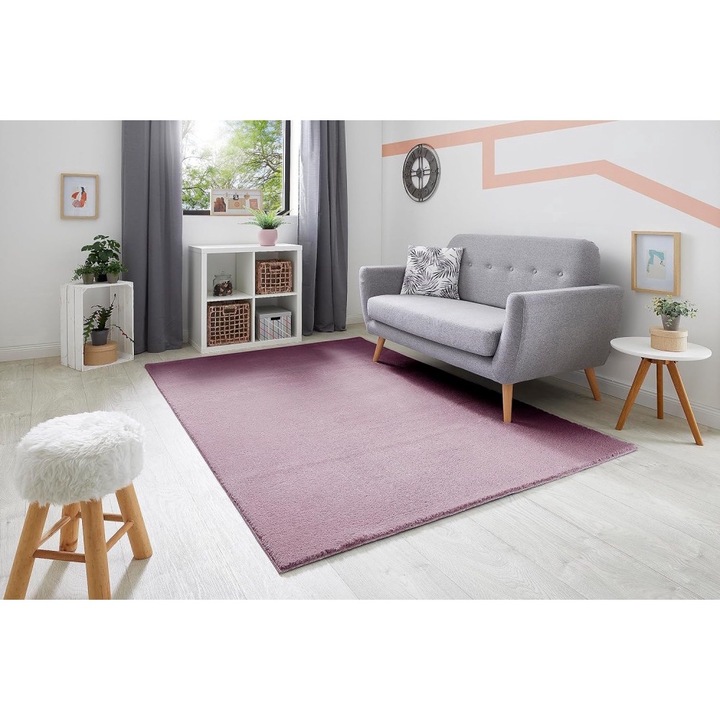 Modern szőnyeg Palm Plüss (Purple) 120x170cm Lila