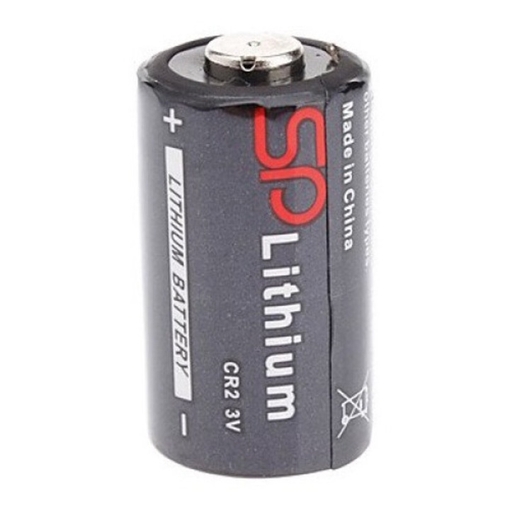 Acumulator Litiu CR2 3V, 2.5x1.5x1.5cm, pentru aparate foto compacte