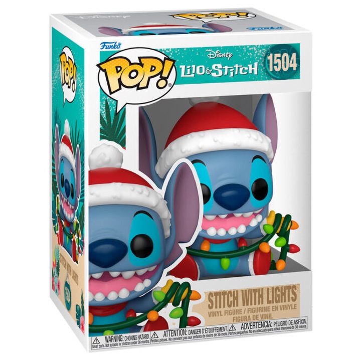 Disney Stitch POP figura fényekkel