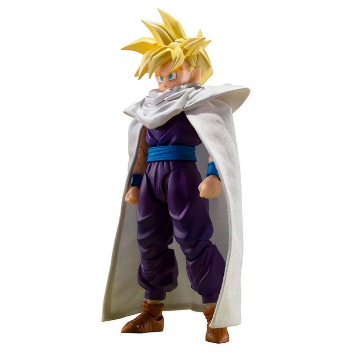 Figurina S.H Figuarts Super Saiyan Son Gohan Razboinicul care L-a depasit pe Goku Dragon Ball Z 11cm