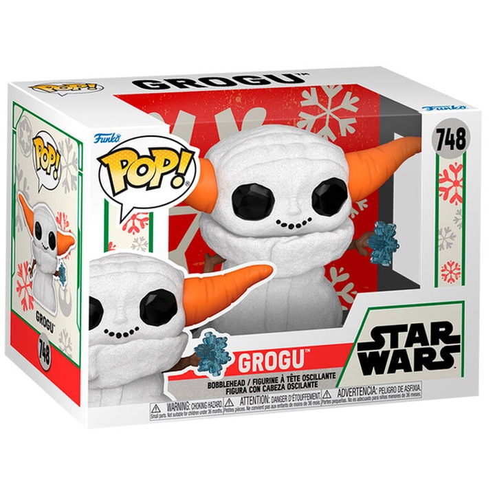 FunKo POP фигурка Star Wars Grogu Снежен човек