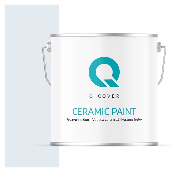 Боя за керамика, Бяло със син нюанс H0179, Мат, 5L