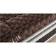 Saltea cu arcuri individuale, Cadar Pocket Memory Chocolate, 1200 arcuri individuale, strat de spuma memory, 28 cm, fermitate medie, 200 x 140 cm