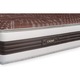 Saltea cu arcuri individuale, Cadar Pocket Memory Chocolate, 1200 arcuri individuale, strat de spuma memory, 28 cm, fermitate medie, 200 x 140 cm