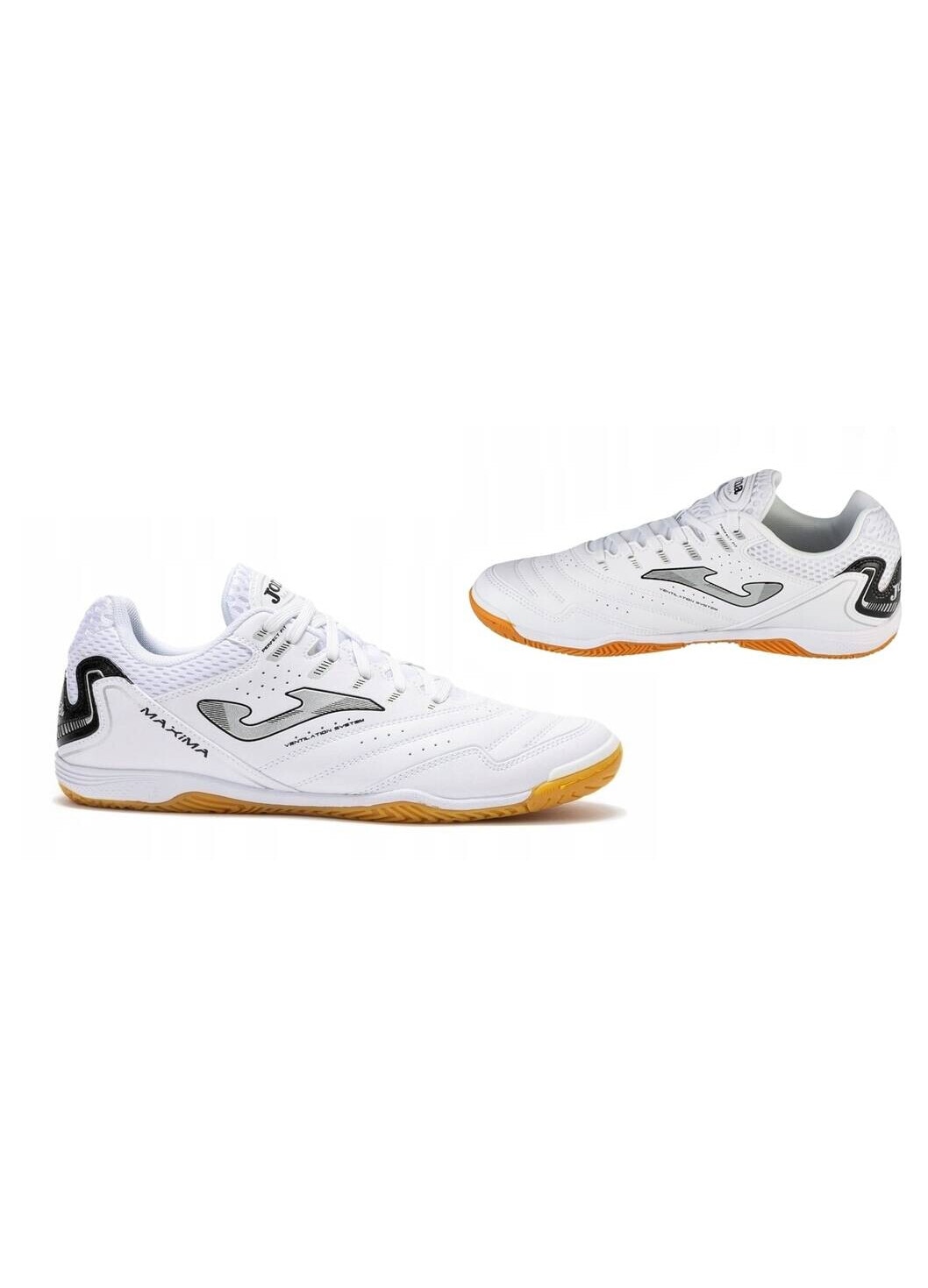 Pantofi sport Joma MAXIMA 2502, alb, sintetic, pentru sala de