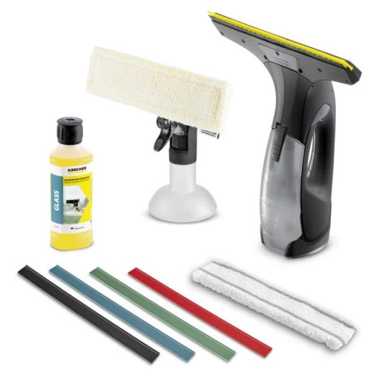Aspirator pentru geamuri Karcher WV 2 Plus Multi Limited Edition, 0.1l, negru, 600g, 320x280x120mm