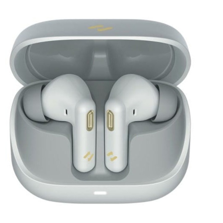 Bluetooth 5.3 безжични слушалки, TWS, ANC, Type-C, 300mAh - Havit (TW906 Pro) - сиви