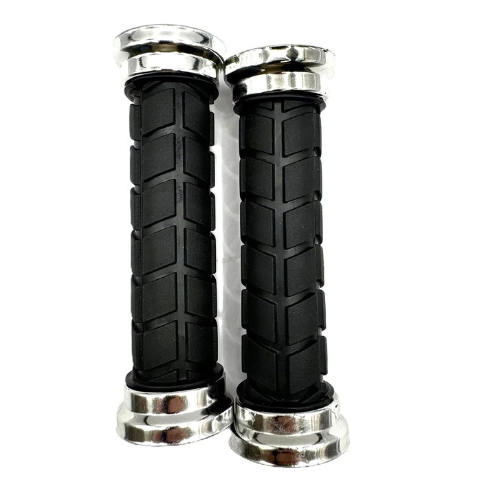 Mansoane cauciuc metal Sedona GRIP-01C Negru