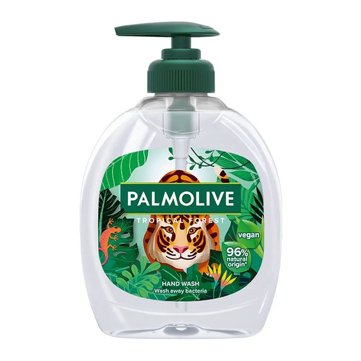 Pachet 3 X Sapun Lichid Palmolive Tropical Forest 300ml