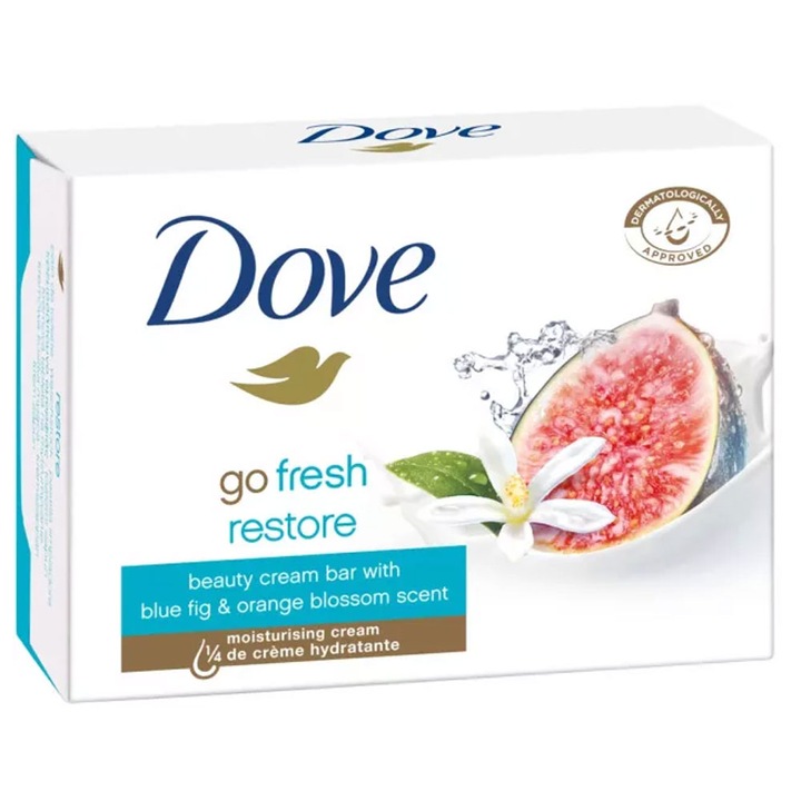 Опаковка от 6 бр. Dove Fresh Restore сапун 90гр