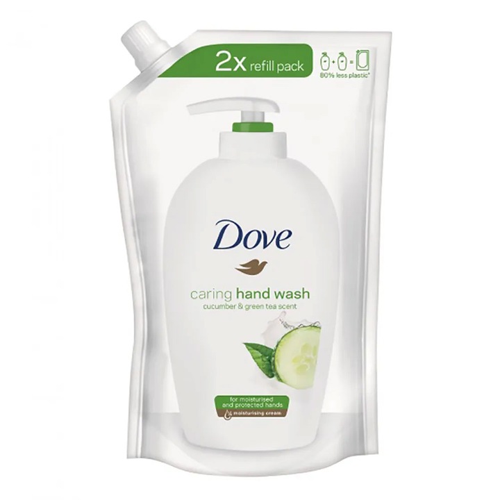 Опаковка от 3 X течен сапун Dove Cucumber Reserve 500 мл