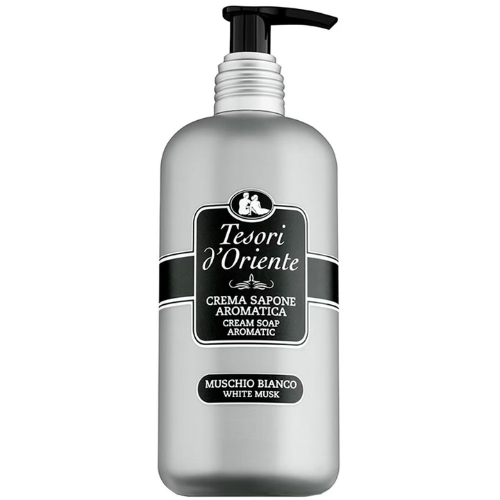Pachet 3 X Sapun Lichid Pompa Tesori Muschio Bianco 300ml