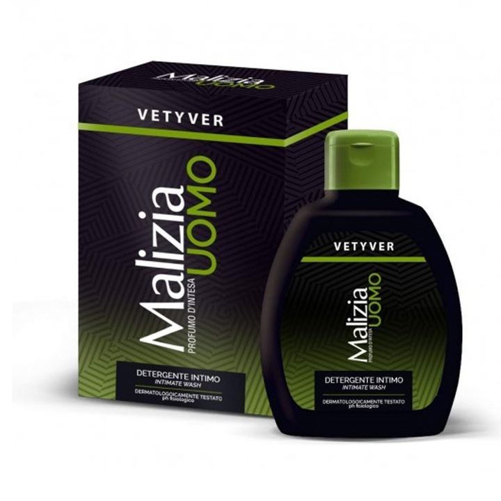 Опаковка от 3 X Malizia Uomo Vetyver интимен сапун 200 ml