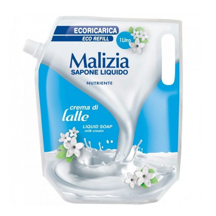 Опаковка 2 X Malizia Milk Reserve течен сапун 1л