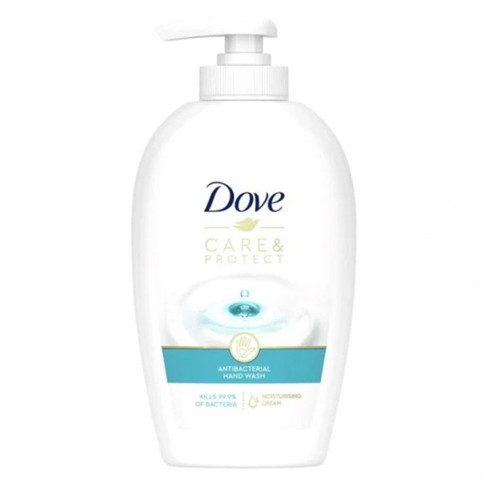 Опаковка от 3 X течен сапун Dove 250 ml Care Protect Antibacterial