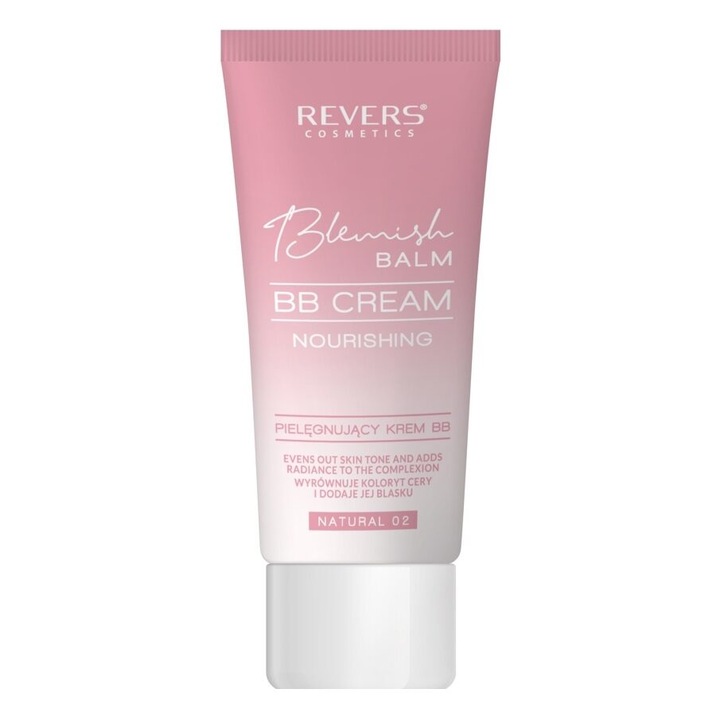 BB Cream, Crema balsam pentru imperfectiuni, Revers, 02 Natural 30ml