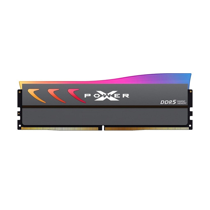 Memorie RAM DDR5 Silicon Power 32GB (2x16GB) 6000MHz, multicolor, 43.5x133.4x8.8mm