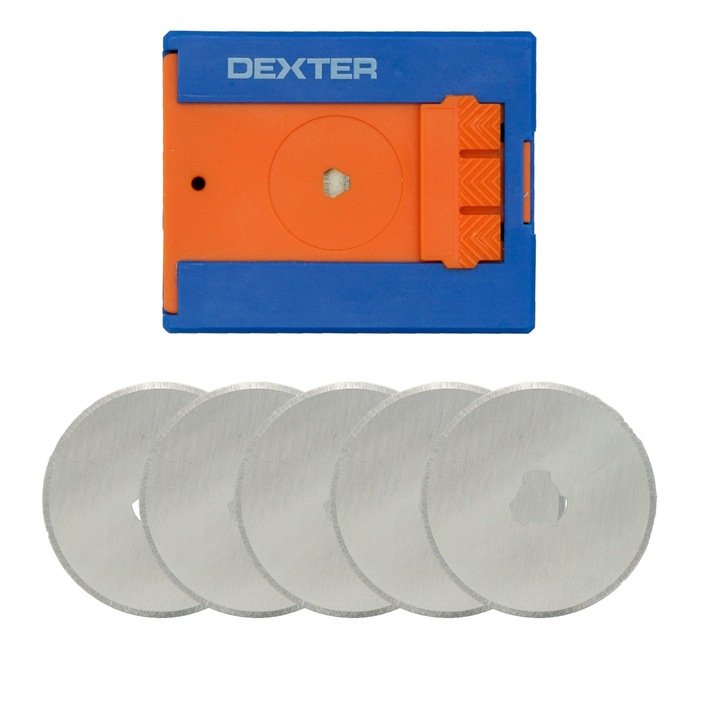 Lame cutter Dexter, tip circular, 45 mm ( set 5 buc)