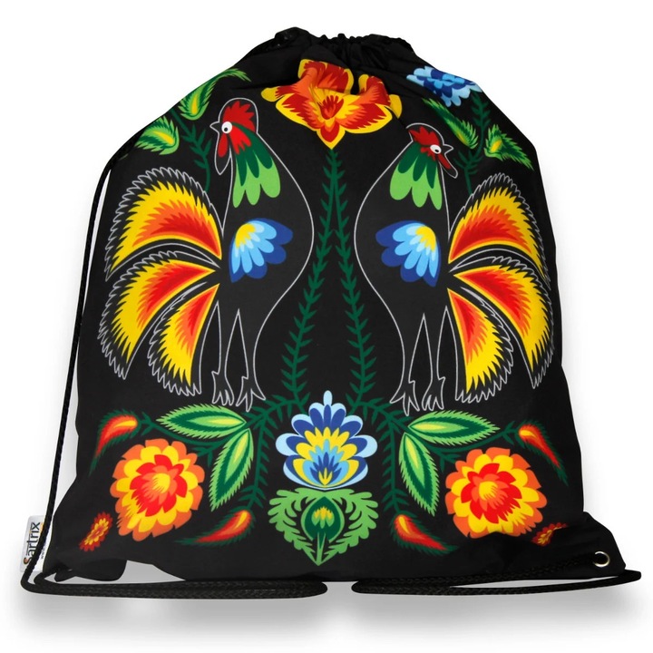 Модна дамска раница Sartrix, водоустойчива, многоцветна, полиестер, 34x44см