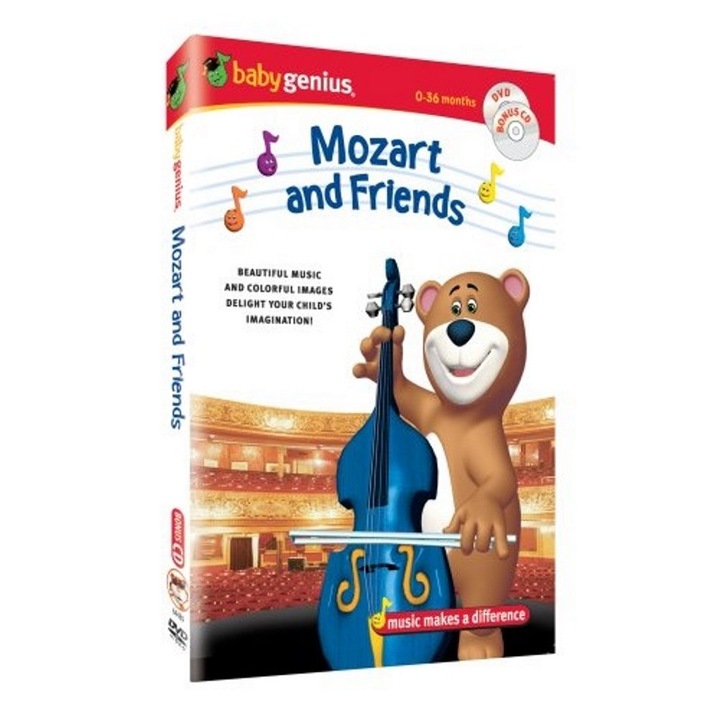 Baby Genius Mozart si Prietenii / Mozart and Friends [DVD] [2007]