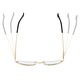 Ochelari de citit fotochromatici ST342B, cu rame din otel inoxidabil aurii, +2.00 dioptrii, set cu etui si servetela, stylion