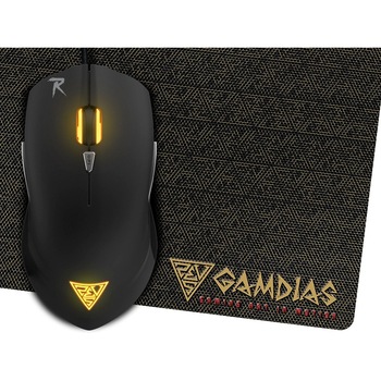 Mouse gaming Gamdias OUREA E1 + mousepad Gamdias NYX E1 Mouse gaming Gamdias OUREA E1 + mousepad Gamdias NYX E1