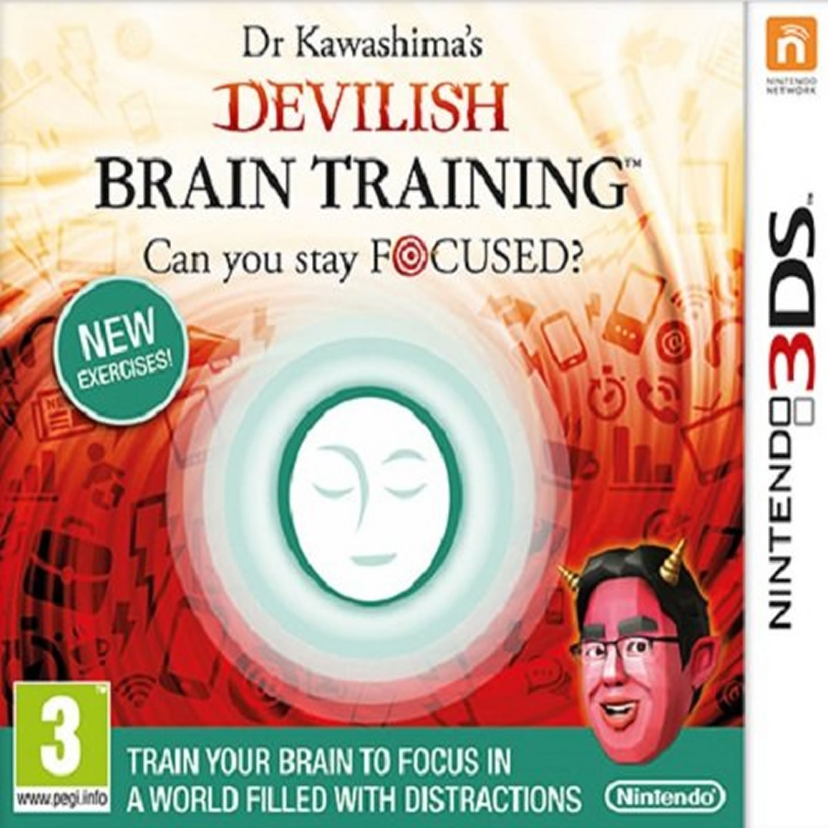Joc Devilish Brain Training (Dr Kawashimas) pentru Nintendo 3Ds