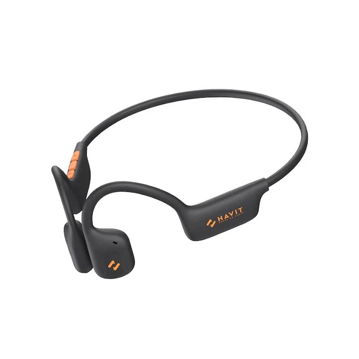 Casti Wireless SuperSound™ IdealStore Fara Fir, Bluetooth 5.2, Autonomie 60h, Control prin Atingere, Afisare digitala Dual LED, Asociere Automata, Microfon incorporat, Baterie 470 mAh, White Edition Headphone