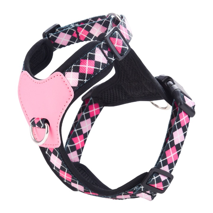 Ham pentru caini Enforose, negru, 15.1x12.1x6cm, set 2 bucati