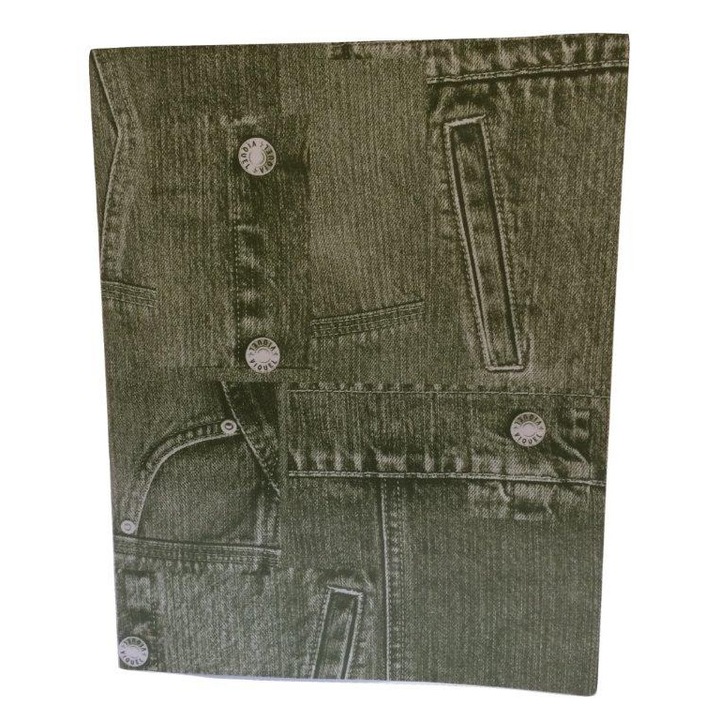 Механичен тефтер Viquel А4, 2 ринга, дънков модел