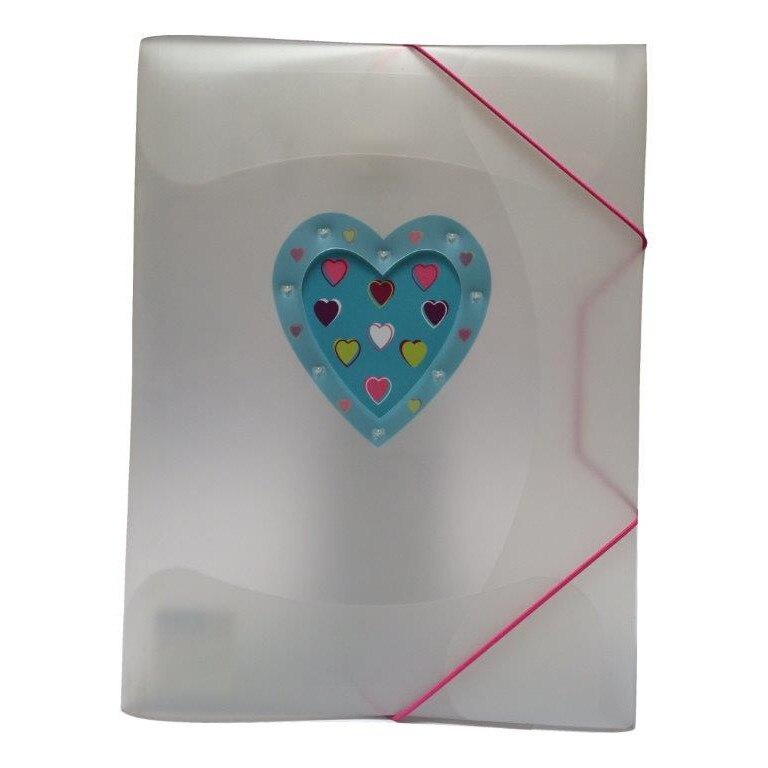 Mapa plic cu elastic, Viquel